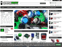 Tablet Screenshot of joystick-arcade.com